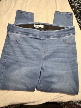 Old Navy Women's Denim Blue Stretch Jeggings